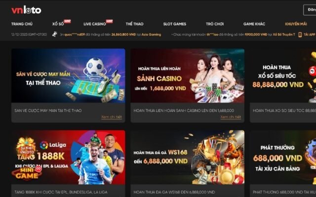 Casino Online Uy Tín Vnloto - Thiên Đường Cá Cược Tại Châu Á